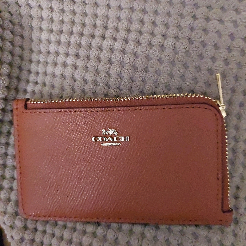 Coach Leather Card and ID or Change Purse
